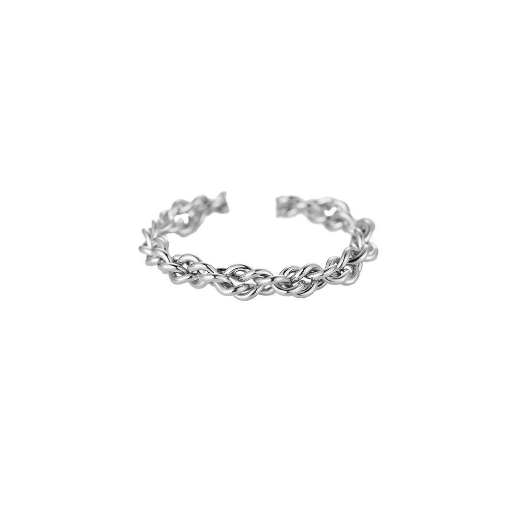 Mydefny Edelstahl Ring Linkup Chain Gold/Silber