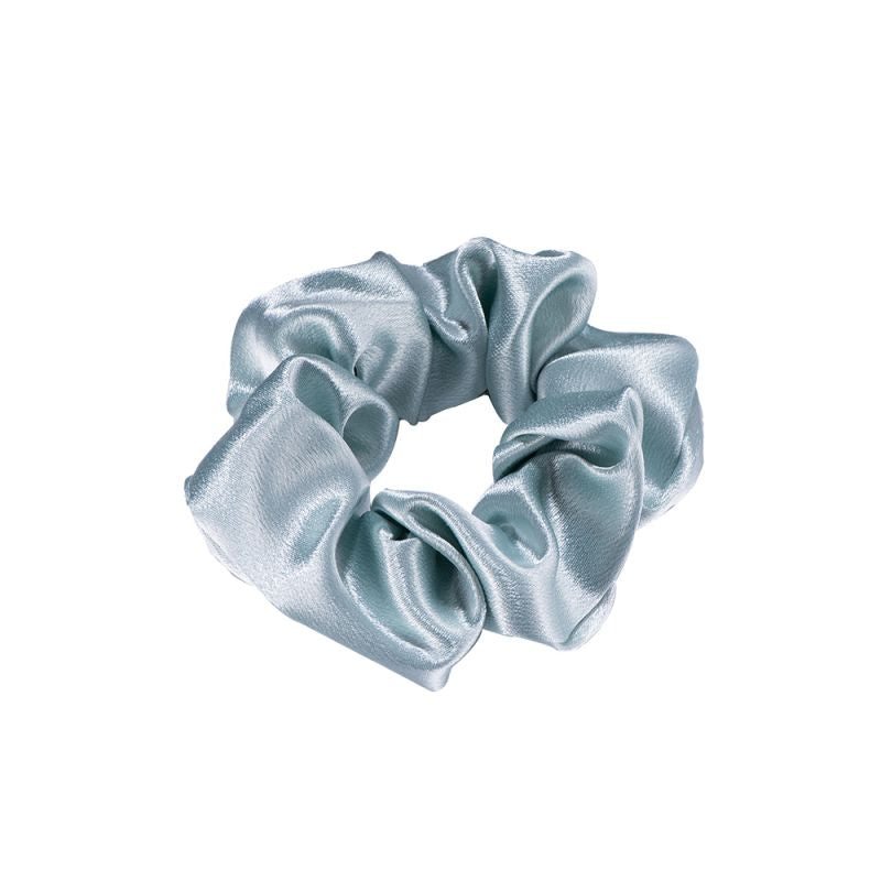 Mydefny Haargummi Monochrome Scrunchie Samt Hellblau