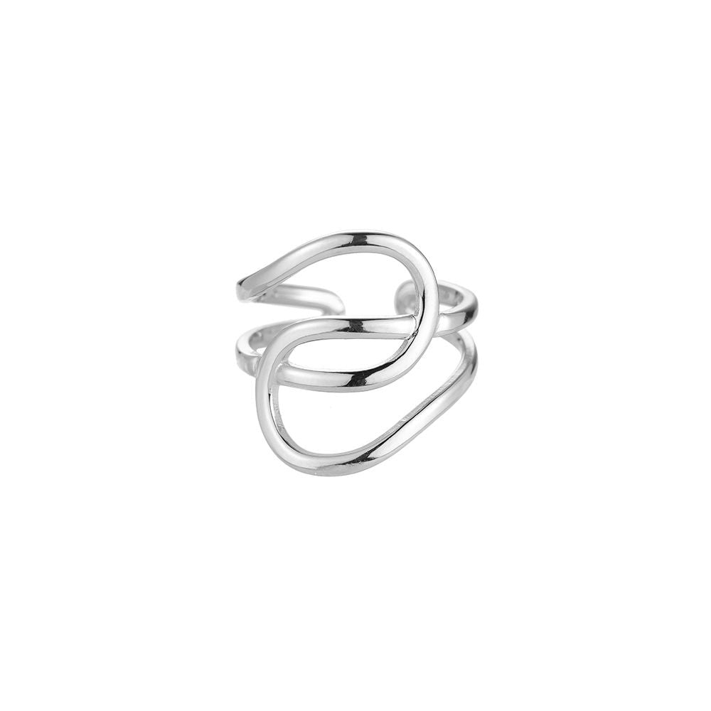 Mydefny Edelstahl Ring Nest Of Snakes Gold/silber