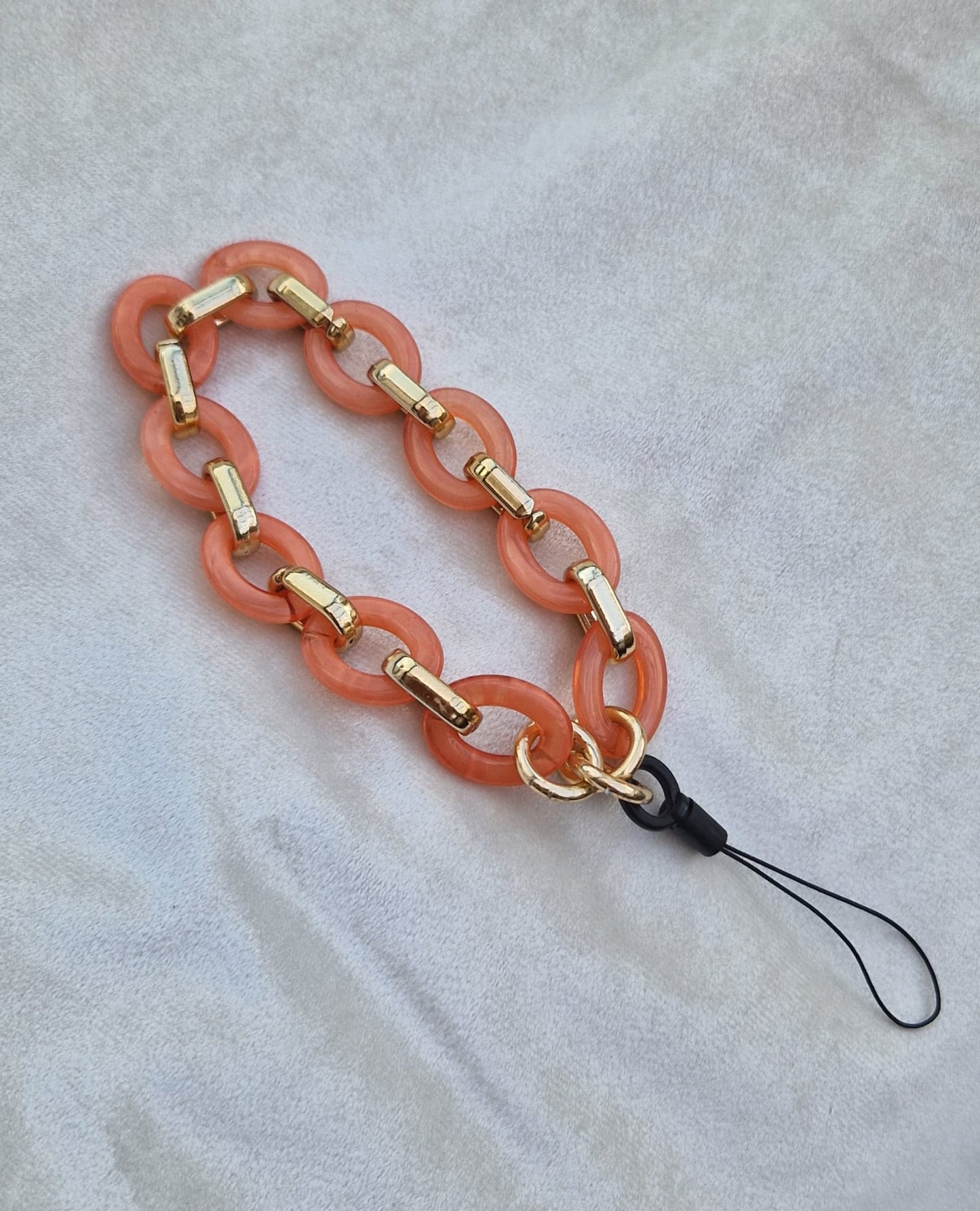 Mydefny Accessoire Handykette Orange Gold